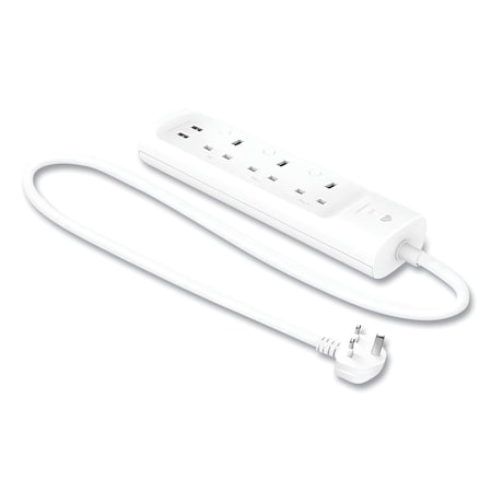 Tp-Link Power Strip, Surge; Smart; USB, 2 USB/3 Outlet(s) KP303